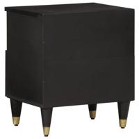 Nachtkastje 40x33x46 cm massief mangohout - thumbnail