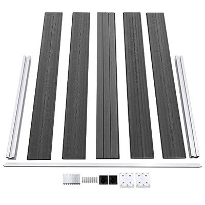 VidaXL Schuttingpaneel 180x105 cm hkc zwart