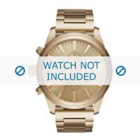 Diesel horlogeband DZ4446 Staal Goud 26mm - thumbnail