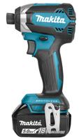 Makita dtd153rtj 18v accu slagschroevendraaier koolborstelloos 5,0ah 170nm - thumbnail