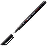 STABILO OHPen universal, OHP-marker, permanent, superfijn 0,4 mm, zwart - thumbnail