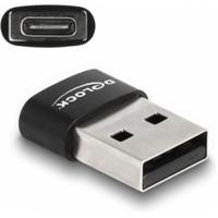 Delock USB 2.0 Adapter [1x USB-A 2.0 stekker - 1x USB-C bus] 60002 - thumbnail
