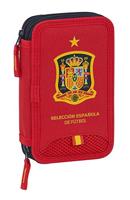 Dubbele etui RFEF M854 Rood 12.5 x 19.5 x 4 cm (28 Onderdelen) - thumbnail
