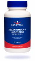 Vegan omega 3 algenolie 60 Vegetarische capsules - thumbnail