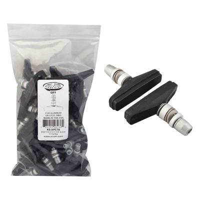 KOOL-STOP bremsschuh "city pad" brake shoe kool st.city pad black 25 pairs