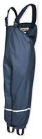 Playshoes regenbroek bretels fleece gevoerd Uni Marine-140 - thumbnail