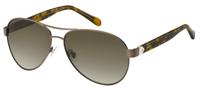 Fossil zonnebril 3079/S dames cat.3 piloot staal matbruin - thumbnail