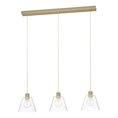 Eglo Eettafel hanglampCopley goud met glas - 43634