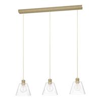 Eglo Eettafel hanglampCopley goud met glas - 43634 - thumbnail