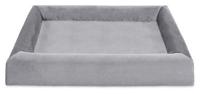 BIA BED ROYAL FLUWEEL OVERTREK HONDENMAND GRIJS BIA-80 100X80X15 CM - thumbnail