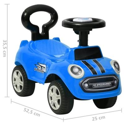 VidaXL Loopauto blauw VidaXL Loopauto blauw