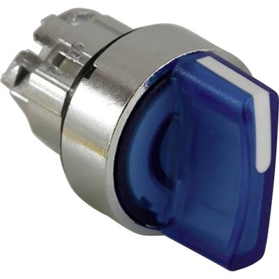 Schneider Electric ZB4BK1763 ZB4BK1763 Terugstelbaar (Ø) 22 mm Chroom, Blauw 1 stuk(s)