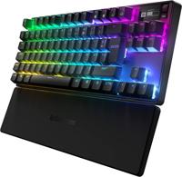 Mechanisch gaming toetsenbord - STEELSERIES - APEX PRO TKL WIRELESS (2023) - Zonder numeriek toetsenbord - Bedraad - Met verstelbare schakelaars - Zwart - thumbnail