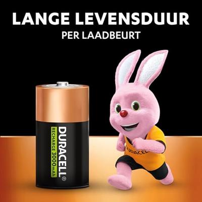 Duracell C Oplaadbare batterijen (2 stuks)
