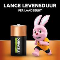 Oplaadbare C batterij (baby) Duracell PreCharged NiMH 1.2 V 3000 mAh 2 stuk(s) - thumbnail