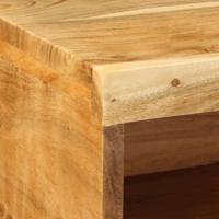 Tv-meubel wandmontage 80x30x19 cm massief acaciahout - thumbnail