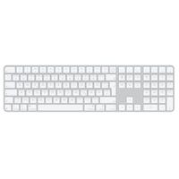Apple Magic Keyboard Touch ID NumKey Toetsenbord Bluetooth QWERTZ, Duits, Macintosh Wit Oplaadbaar, Vingerafdruklezer, Numeriek toetsenbord - thumbnail