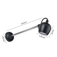 Paulmann Kikolo 94772 LED-buitenlamp (wand) LED 6.2 W Antraciet - thumbnail