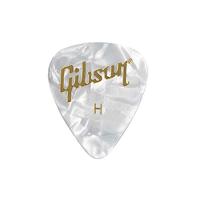 Gibson APRW12-74H plectrums Pearloid White Picks 12-pack heavy - thumbnail