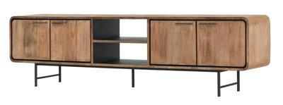 DTP Home TV-meubel 'Evo' Teakhout, 225cm