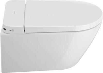 Duravit SensoWash D-Neo douchewc compact rimless diepspoel 37.8x57.7cm met closetzitting wit 654000012004300