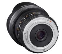 Samyang 10mm T3.1 VDSLR ED AS NCS CS II SLR Ultra-groothoeklens Zwart - thumbnail