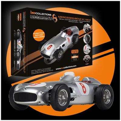 IXO Collection - 1/8 Mercedes Benz W196 NR. 8 (Juan Manuel Fangio)