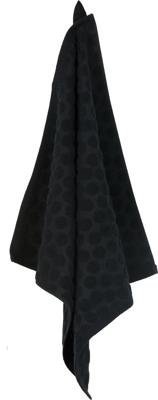 HEMA Keukendoek 50 x 50 - katoen - zwart stip (zwart)