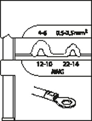 Gedore S 8140 E 1830899 Krimptang