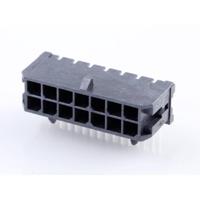 Molex 430451400 Male header, inbouw (standaard) Totaal aantal polen: 14 Rastermaat: 3 mm Inhoud: 1 stuk(s) Tray - thumbnail