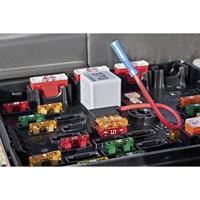 TRU COMPONENTS Plattezekeringsadapter Platte zekering standaard 15 A 1.5 mm² 1 stuk(s) - thumbnail