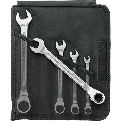 Stahlwille 96411705 17/5 Steek-ringratelsleutelset 5-delig Sleutelbreedte (metrisch) 8 - 19 mm