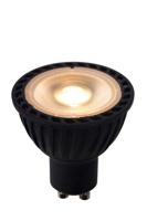 Lucide MR16 - Led lamp - Ø 5 cm - LED 3 StepDim - GU10 - 1x5W 2700K - Zwart - thumbnail