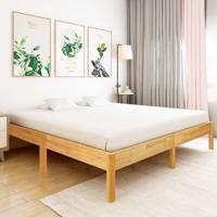 Bedframe massief eikenhout 180x200 cm - thumbnail