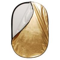 Linkstar reflectiescherm 2 in 1 r-6090gs goud/zilver 60x90 cm - thumbnail