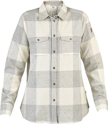 Fjallraven Canada Dames Shirt Fog-Chalk White S Fjallraven Canada Dames Shirt Fog-Chalk White S