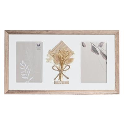 Fotolijsten DKD Home Decor 39 x 1,2 x 22 cm Kristal Natuurlijk Wit Shabby Chic Fotolijsten DKD Home Decor 39 x 1,2 x 22 cm Kristal Natuurlijk Wit Shabby Chic