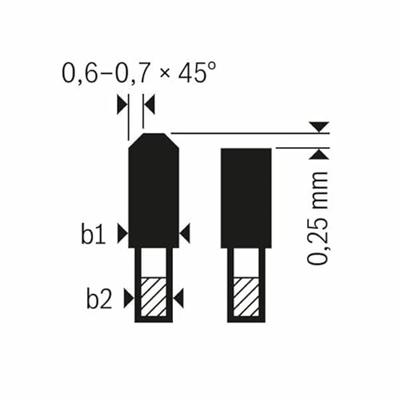 Bosch Accessories Standard for Aluminium 2608842242 Cirkelzaagblad 254 x 30 x 1.8 mm Aantal tanden: 68 1 stuk(s)