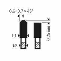 Bosch Accessories Standard for Aluminium 2608842242 Cirkelzaagblad 254 x 30 x 1.8 mm Aantal tanden: 68 1 stuk(s) - thumbnail