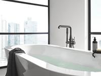 Grohe Vrijstaande Badkraan Essence New Met Douchegarnituur Hard Graphite Geborsteld - thumbnail