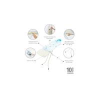 Brabantia Strijkplank met Stoomunithouder 124 x 45 cm - thumbnail