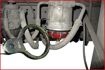 KS Tools 4604605 1/2 olienevelafscheidersleutel voor Isuzu, Ø 107 mm KS Tools 4604605 1/2 olienevelafscheidersleutel voor Isuzu, Ø 107 mm