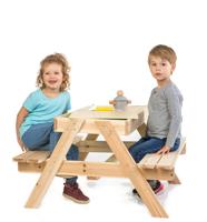 Picknick tafel modder- en zitset lengte 78cm - thumbnail