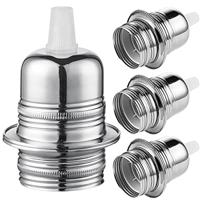 Home sweet home metalen 2-rings fitting E27 - mat staal - thumbnail