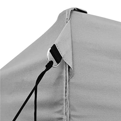 Partytent pop-up inklapbaar 3x6 m antraciet - thumbnail