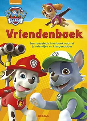 Deltas Paw patrol vriendenboek Deltas Paw patrol vriendenboek
