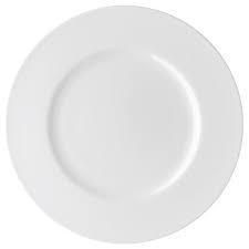 ROSENTHAL - Jade Pure White - Onderbord 31cm met rand