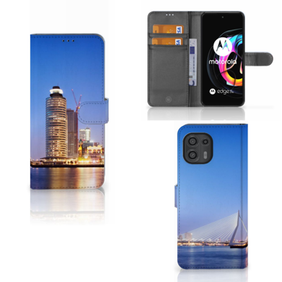 Motorola Edge 20 Lite | Flip Cover | Rotterdam Motorola Edge 20 Lite | Flip Cover | Rotterdam