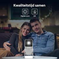 Philips, Neopix 140, thuisbioscoopprojector, resolutie 1280 x 720p, 180 graden draaibaar, spiegelmodus, wifi 6, stereogeluid 2 x 3 W, wit - thumbnail