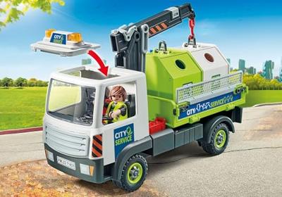 PLAYMOBIL City Action glasbak ophaaldienst 71431